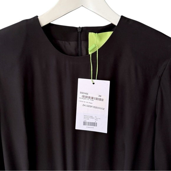 GAUGE81 EUC Black Izu Silk Minidress Size 38 - Picture 10 of 13